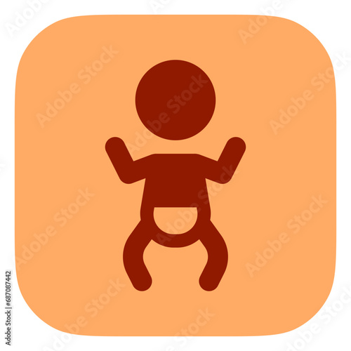 Editable baby, nursing room vector icon. Part of a big icon set family. Perfect for web and app interfaces, presentations, infographics, etc