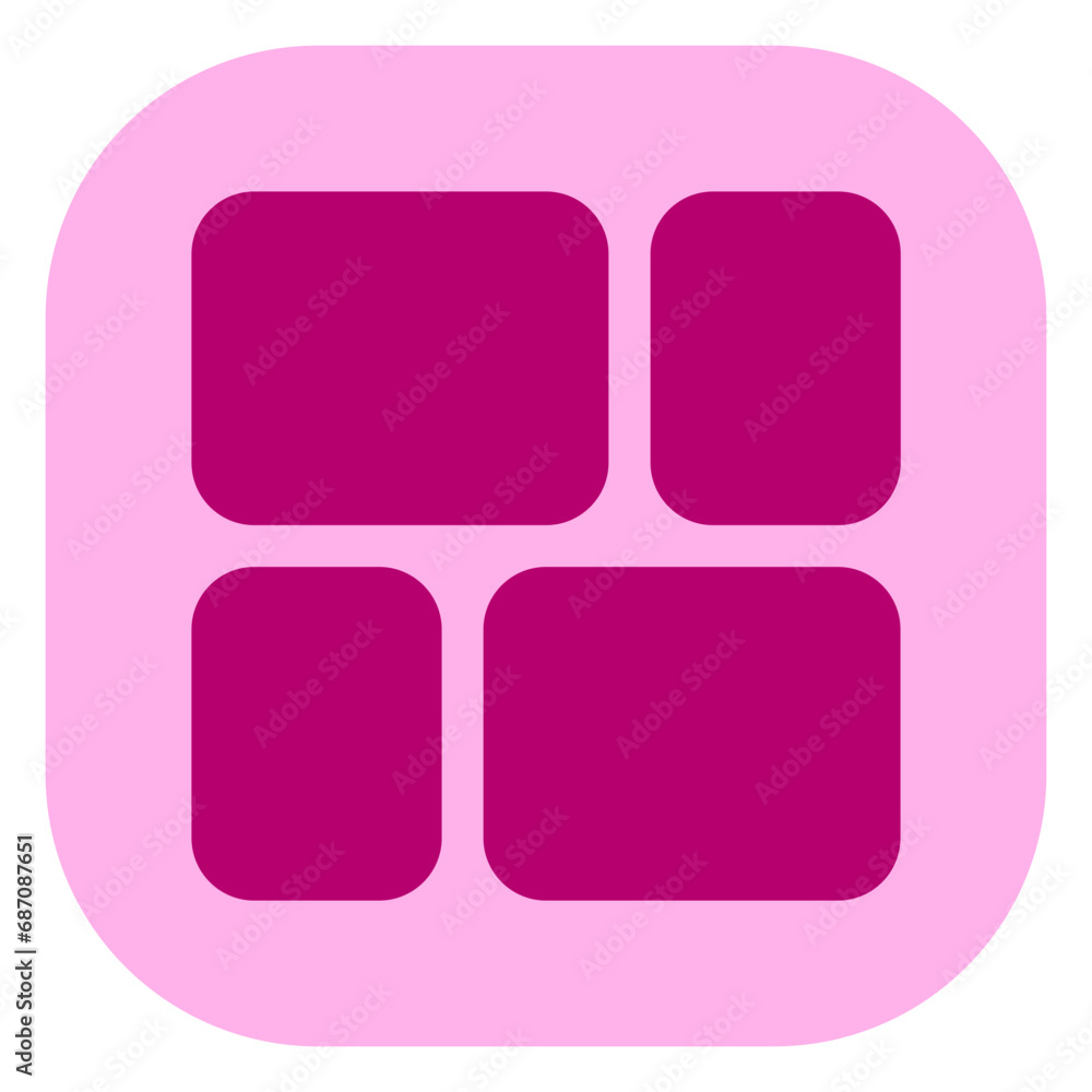 Editable vector mason grid icon. Part of a big icon set family. Perfect for web and app interfaces, presentations, infographics, etc Editable vector mason grid icon. Part of a big icon set family. Perfect for web and app interfaces, presentations, infographics, etc