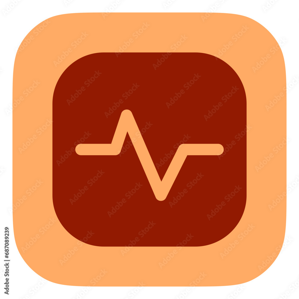 Editable vector heartbeat system status icon. Part of a big icon set family. Perfect for web and app interfaces, presentations, infographics, etc Editable vector heartbeat system status icon. Part of a big icon set family. Perfect for web and app interfaces, presentations, infographics, etc