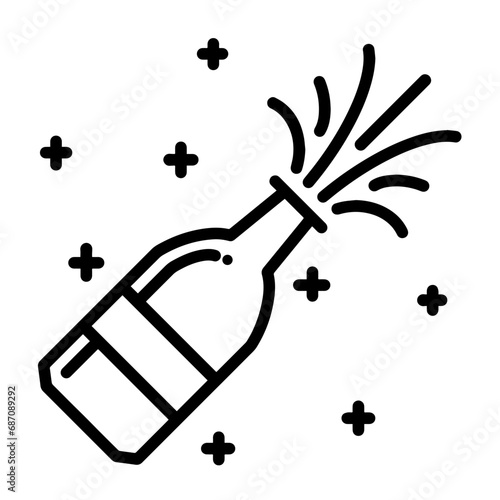 Champagne Icon