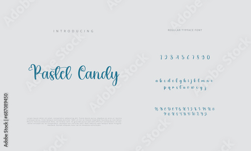 Signature font calligraphy logotype script brush font type font lettering handwritten
