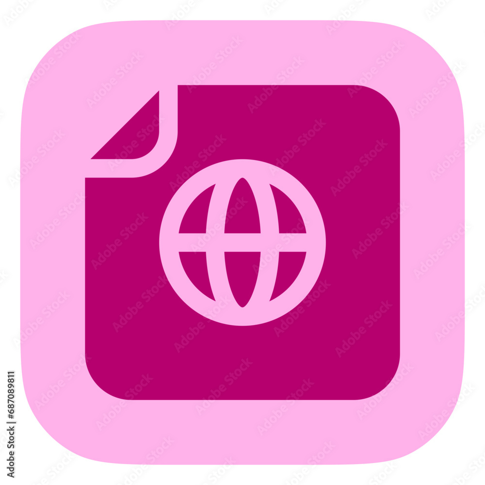 Editable vector htmp web page file icon. Part of a big icon set family. Perfect for web and app interfaces, presentations, infographics, etc Editable vector htmp web page file icon. Part of a big icon set family. Perfect for web and app interfaces, presentations, infographics, etc