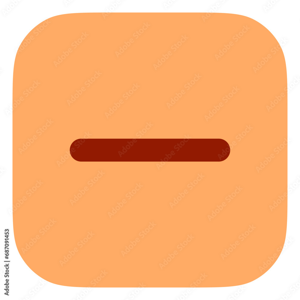 Vector minus negative subtract remove mark icon. Black, white background. Perfect for app and web interfaces, infographics, presentations, marketing, etc. Vector minus negative subtract remove mark icon. Black, white background. Perfect for app and web interfaces, infographics, presentations, marketing, etc.
