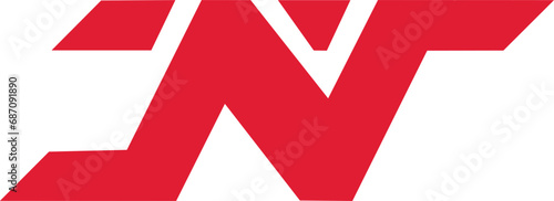 n modern logo