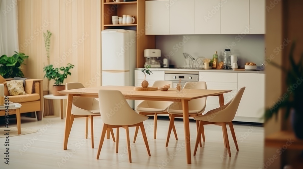 Fototapeta premium Kitchen interior design