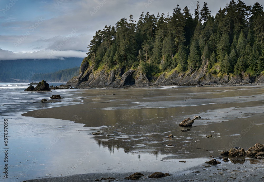 Coastal Canvas: Vancouver Island's Pacific Rim National Park Seaside Wonders