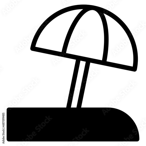 beach umbrella dualtone