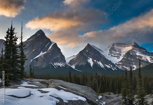 Rocky Rhapsody: Jasper National Park's Majestic Mountain Harmony