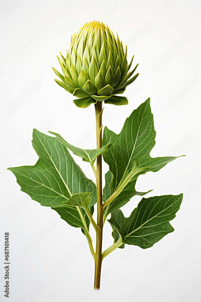Artichoke. Portrait. Ideal for advertising or banner. Artichoke. Portrait. Ideal for advertising or banner.