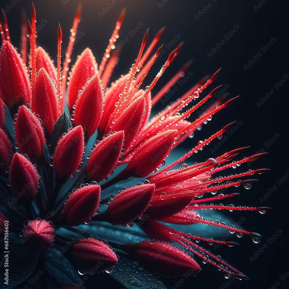 Beautiful needle flower. Beautiful needle flower.