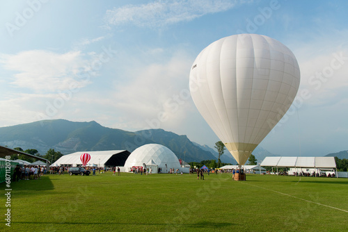 Public music festival hot air balloon/ tendone per concerti con mongolfiera