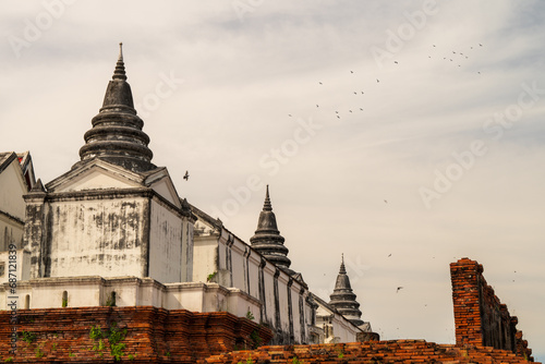The Prasat Nakhon Luang in Ayutthaya, Thailand. © imphilip