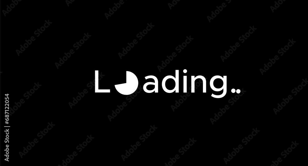 Loading motion animation video