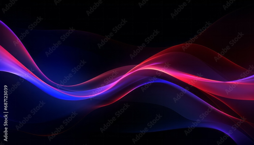 Modern abstract colorful wave waving background with line light Modern abstract colorful wave waving background with line light