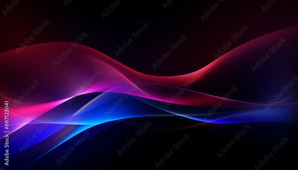 Modern abstract colorful wave waving background with line light Modern abstract colorful wave waving background with line light