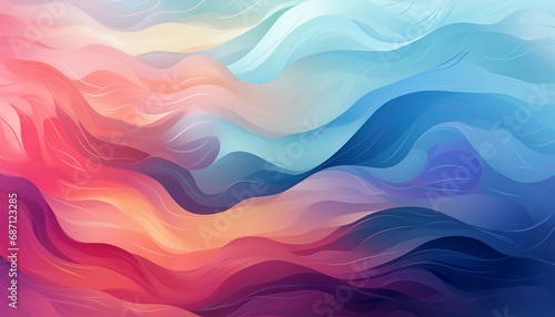Top view vibrant abstract design background with diversity, inclusivity, LGBTQ+, motion, dynamic.