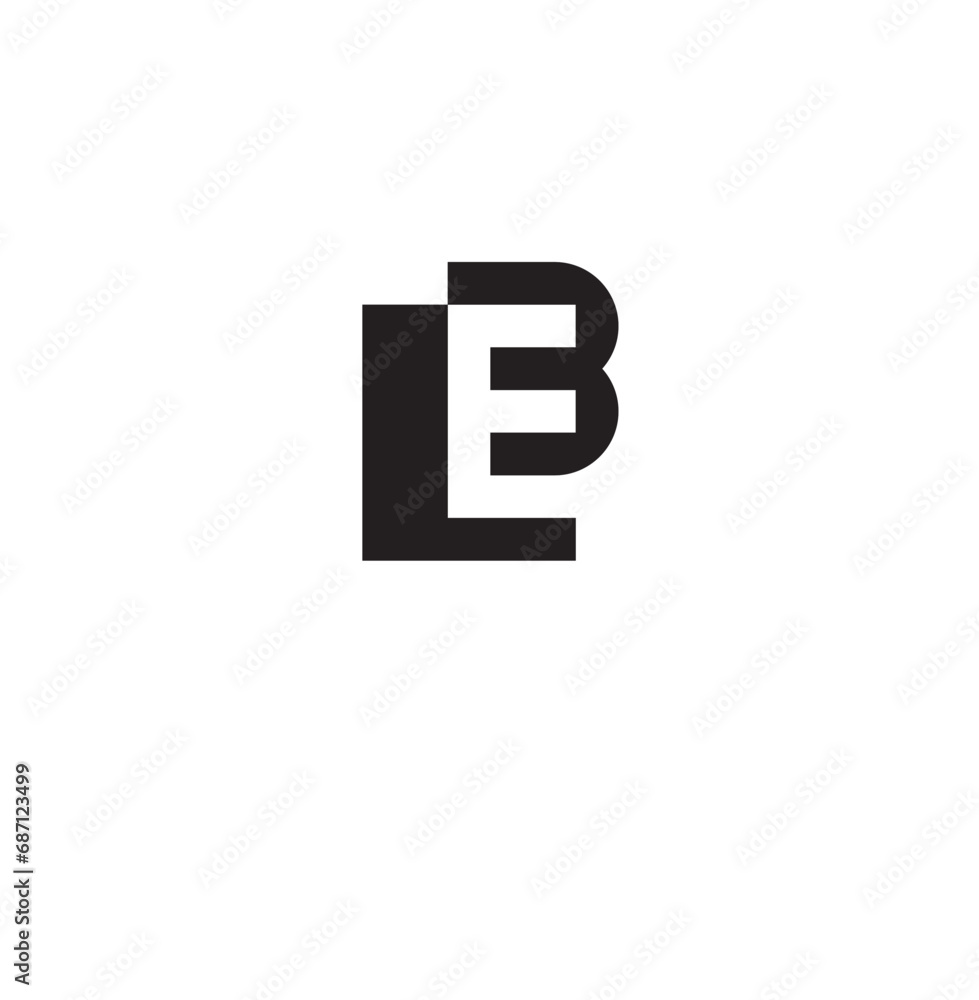 LEB Letter Initial Logo Design Template Vector Illustration LEB Letter Initial Logo Design Template Vector Illustration