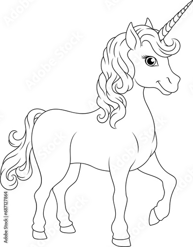 Unicorn Horn Horse Animal C...