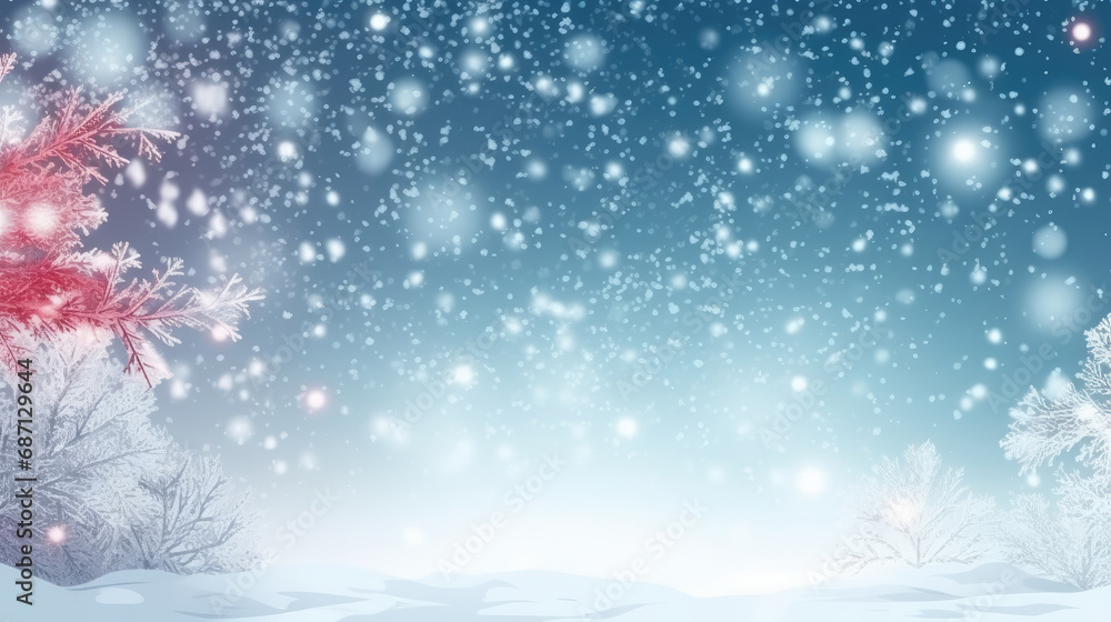 Snowy background with snowflakes and snow flakes on a blue background. This asset is suitable for winter-themed designs, holiday greeting cards, seasonal promotions, and festive social media posts. Snowy background with snowflakes and snow flakes on a blue background. This asset is suitable for winter-themed designs, holiday greeting cards, seasonal promotions, and festive social media posts.