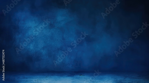 Blue textured background , blue wall , a versatile backdrop for website banners, social media posts, and advertising materials.luxury wall,Christmas background, old blue paint photo