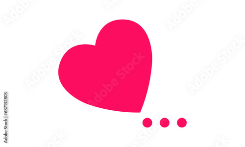 Heart dating logo