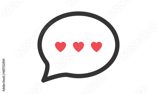 Heart dating logo