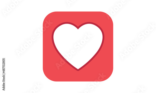 Heart dating logo