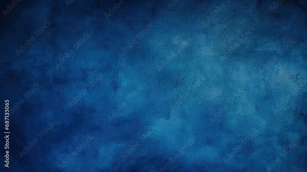 Blue textured background , blue wall , a versatile backdrop for website banners, social media posts, and advertising materials.luxury wall,Christmas background, old blue paint - obrazy, fototapety, plakaty 