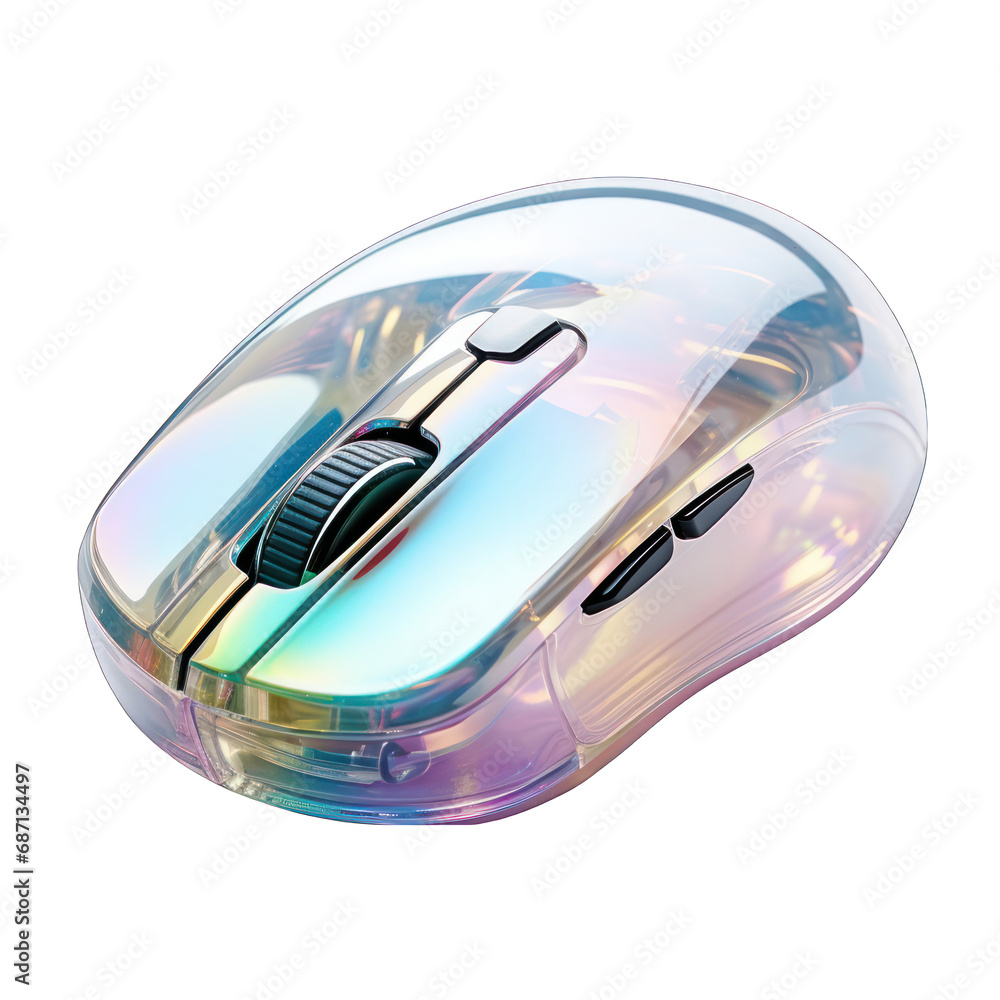Wireless Mouse Isolated on Transparent or White Background, PNG Wireless Mouse Isolated on Transparent or White Background, PNG