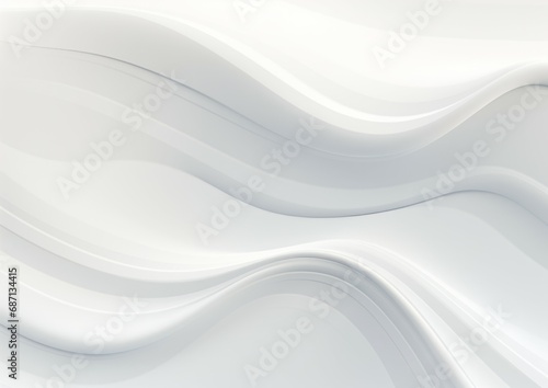 Abstract wave background. White grey wave satin texture that is white silver fabric silk background with beautiful soft blur pattern natural.