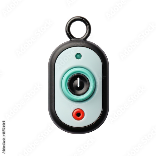 Bluetooth Tracker Isolated on Transparent or White Background, PNG