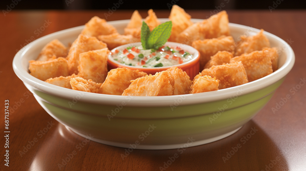 fried chicken nuggets HD 8K wallpaper Stock Photographic Image fried chicken nuggets HD 8K wallpaper Stock Photographic Image