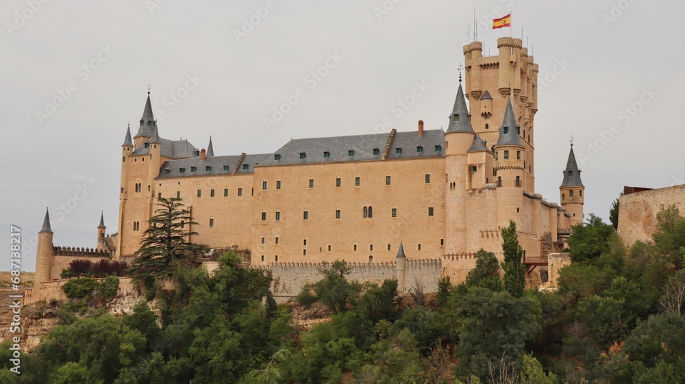 photo Segovia Alcazar, Alcazar de Segovia spain europe