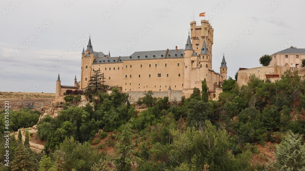 photo Segovia Alcazar, Alcazar de Segovia spain europe
