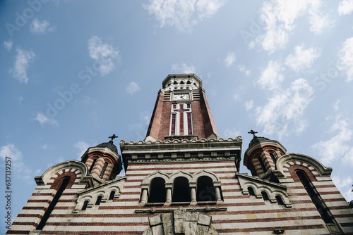Photography church in the city - cathedral din Ploiesti