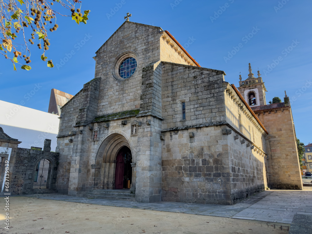 Facade of the Vila Real Se Cathedral