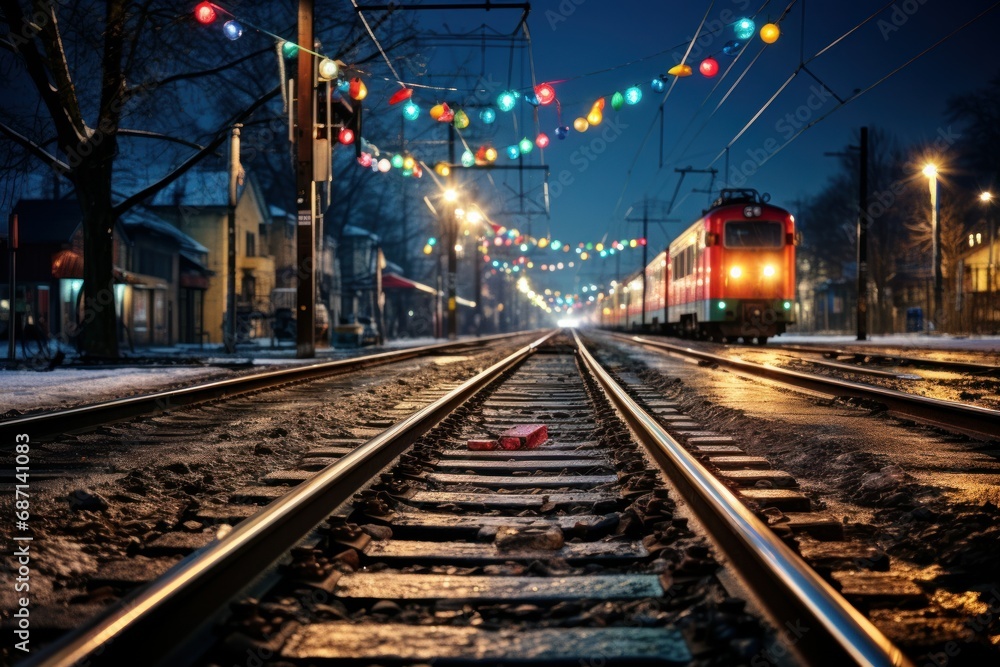 Christmas Trains - Generative AI Christmas Trains - Generative AI