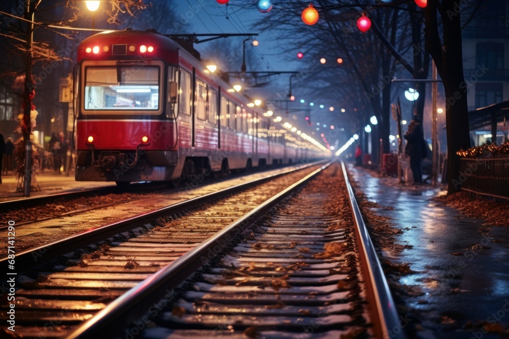 Christmas Trains - Generative AI