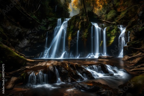 waterfall in the forest