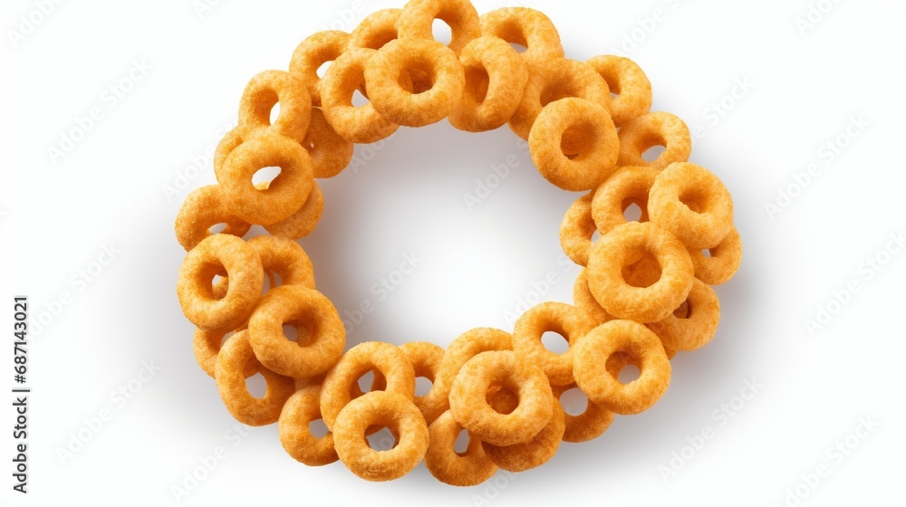 pretzels isolated on white background pretzels isolated on white background