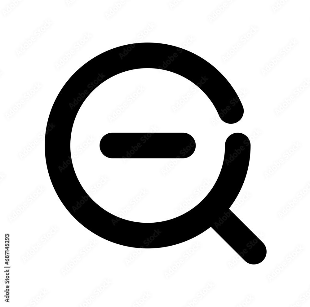 zoom out icon, magnifying glass, user interface icon, ui ux icon zoom out icon, magnifying glass, user interface icon, ui ux icon
