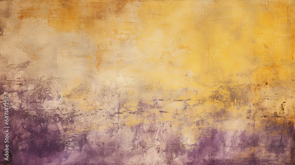 Artistic Yellow and Purple Grunge Texture Background Artistic Yellow and Purple Grunge Texture Background