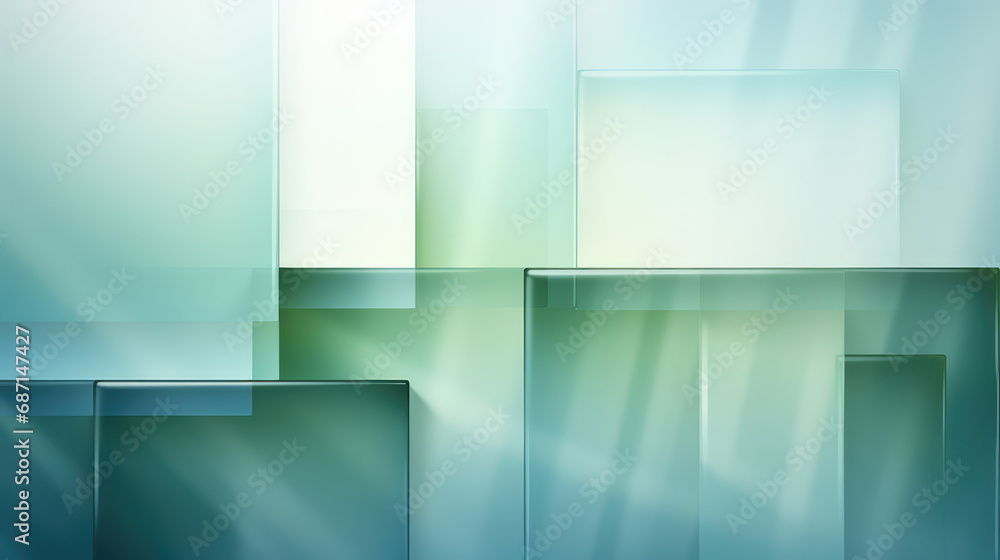 A fresh green abstract square background, conveying a sense of nature and vitality. A fresh green abstract square background, conveying a sense of nature and vitality.
