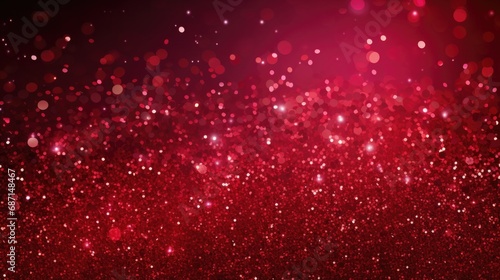 Burgundy Red Glitters Sparkles Shimmering Abstract Wallpaper Background Template Subtle Pattern Plain Solid Color Beautiful Gradient Illustration Theme Collection Copy Space 16:9