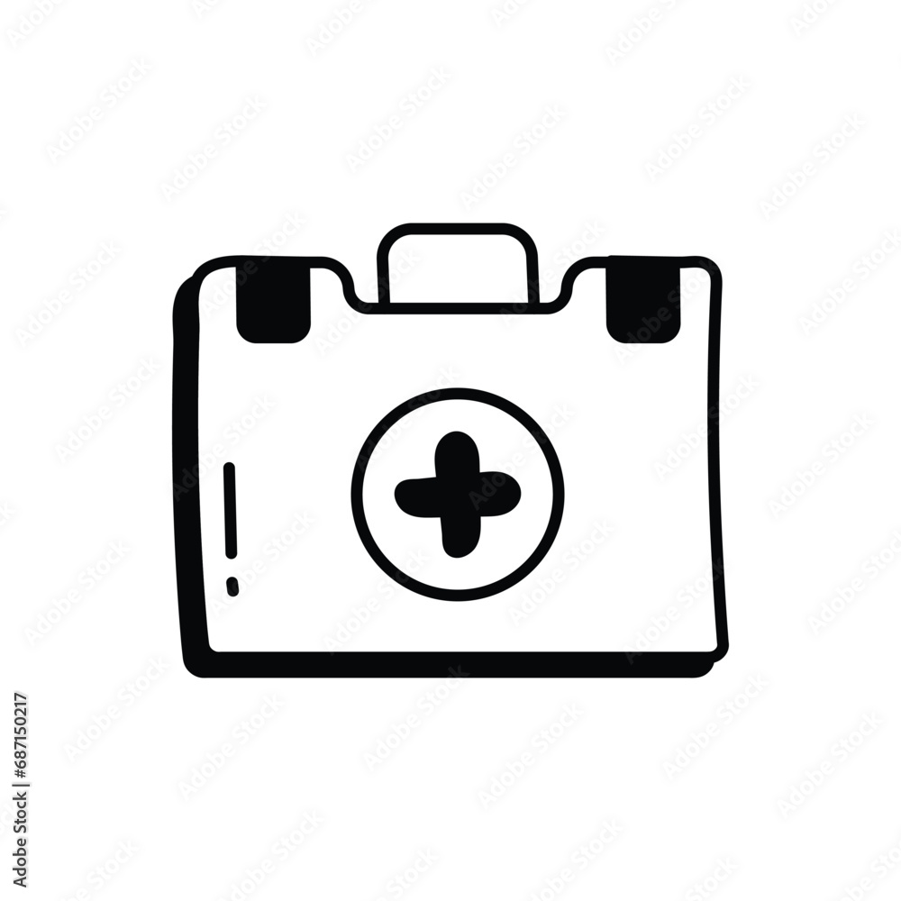 Medical Kit icon vector stock illustration Medical Kit icon vector stock illustration