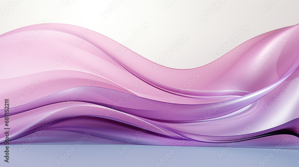 Abstract purple and white waves flow in a sleek and modern design. Modern abstract light background useful for technical presentations. Abstract purple and white waves flow in a sleek and modern design. Modern abstract light background useful for technical presentations.