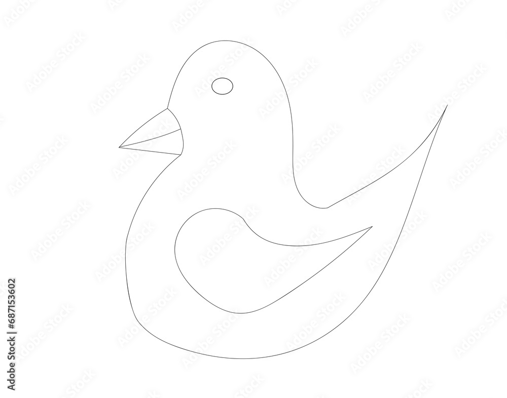 bird black outline on white, outline, outline, lines, bird black outline on white, outline, outline, lines,