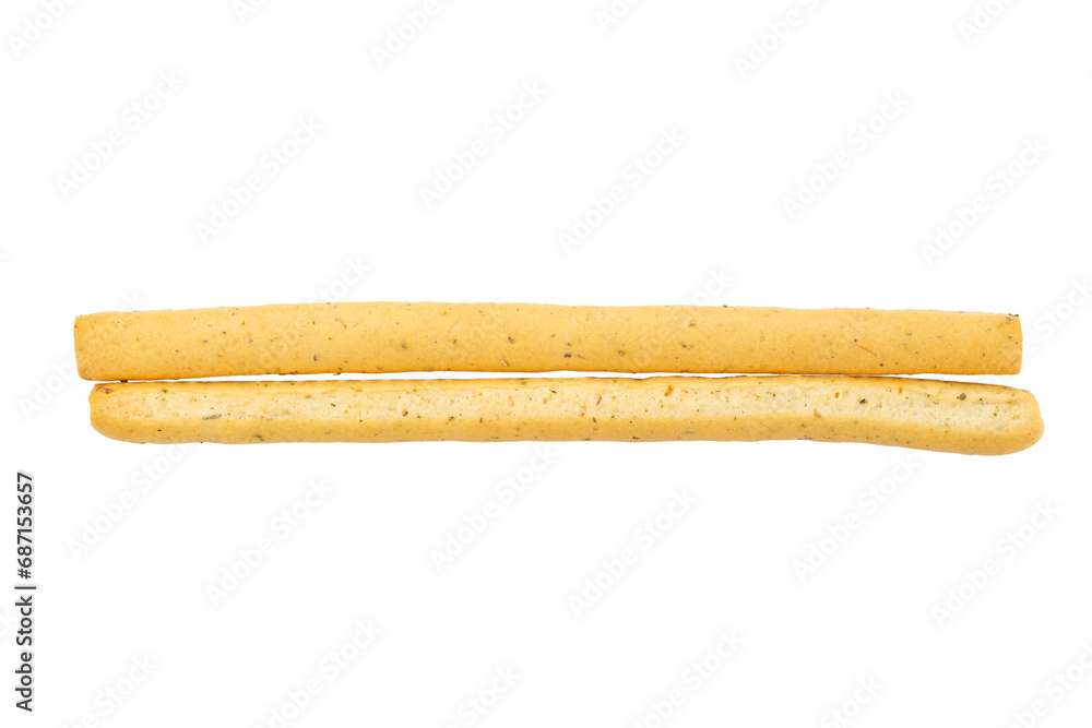 Fresh delicious grissini sticks isolated on a white background. Full depth of field. Fresh delicious grissini sticks isolated on a white background. Full depth of field.