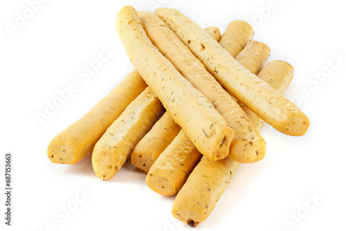 Fresh delicious grissini sticks