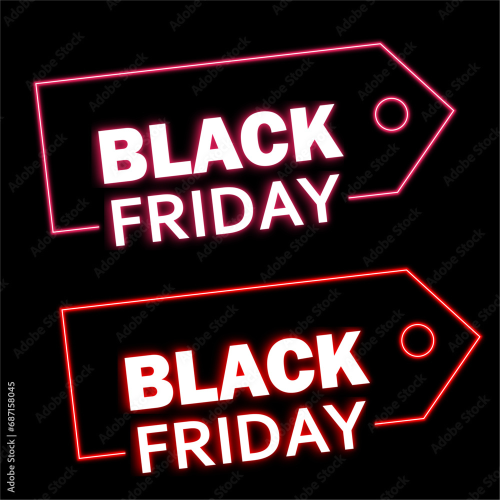Obraz premium Black friday 